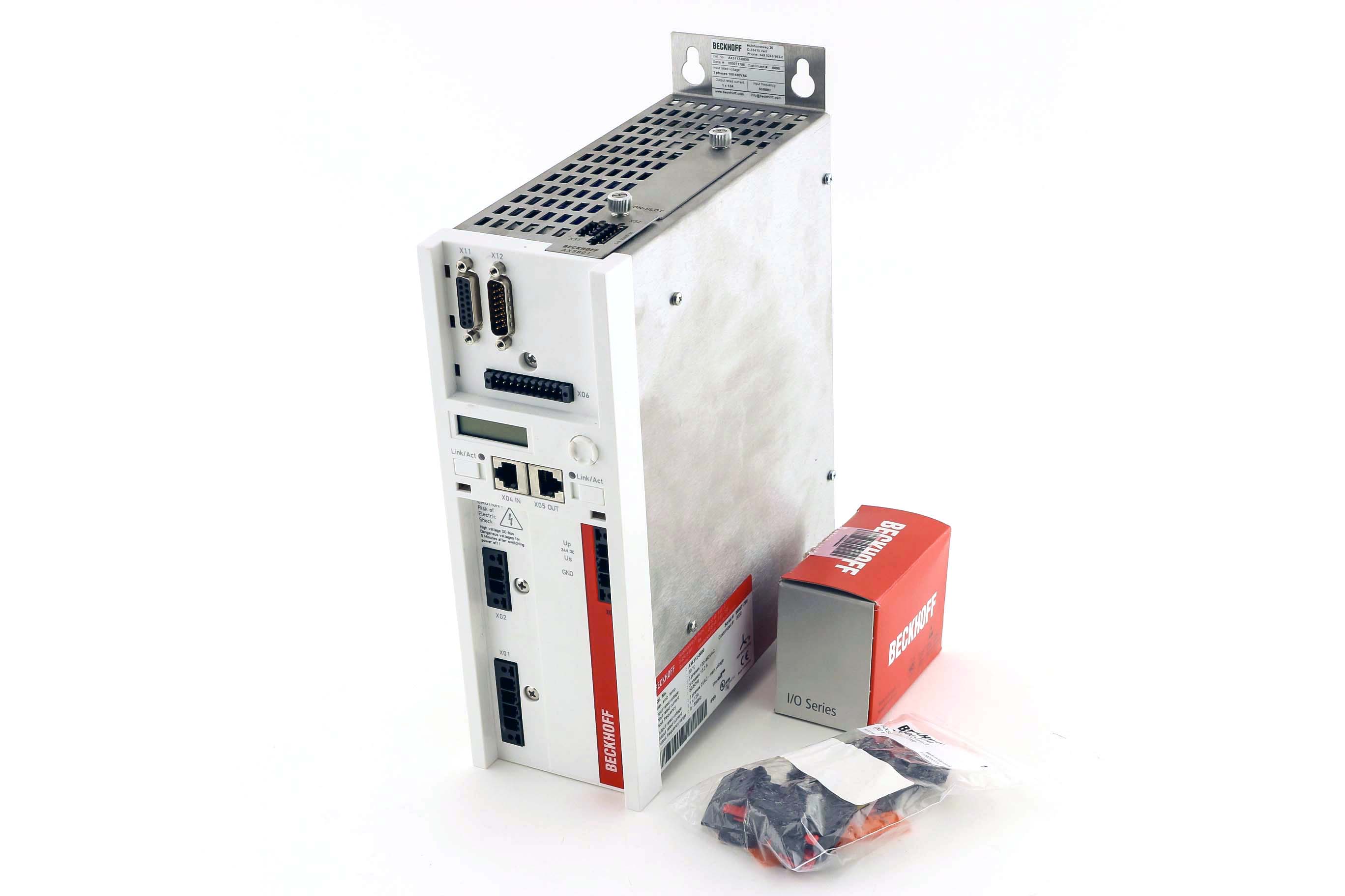 AX5112-0000 Beckhoff, Inverter e convertitori di frequenza