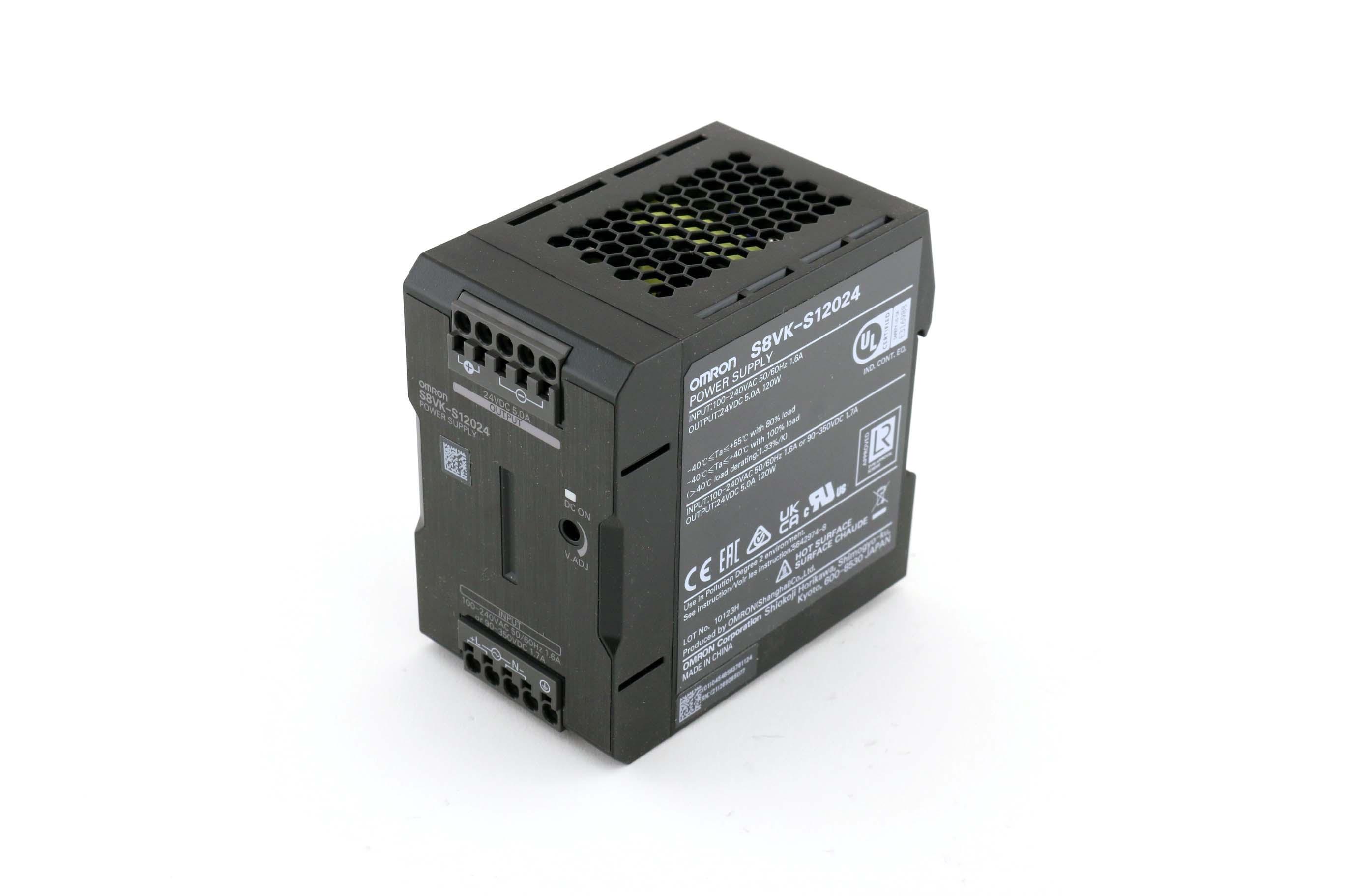 S8VK-S12024 Omron, Stromversorgung