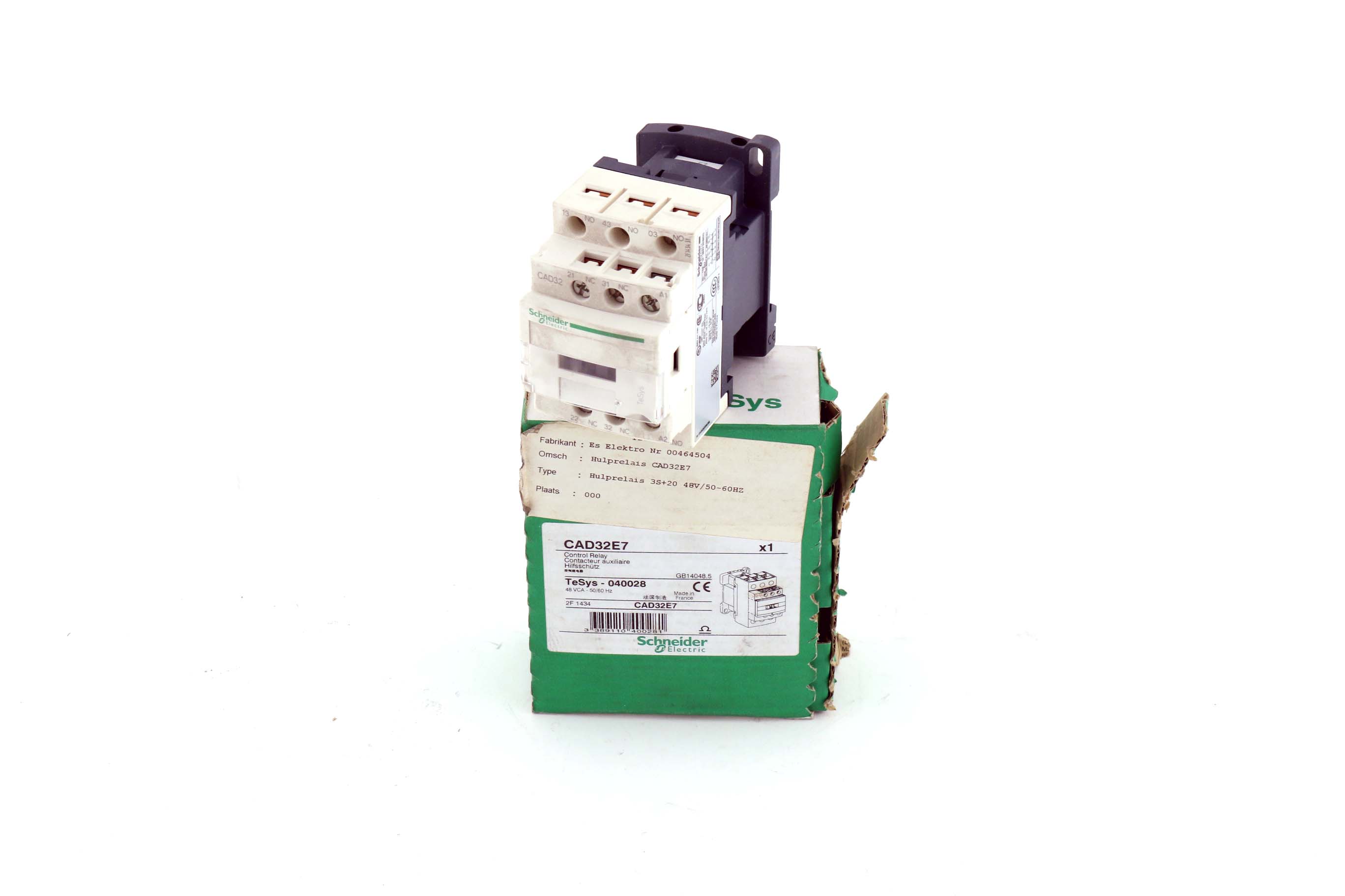 CAD32E7 Schneider Electric, Contactores y relés